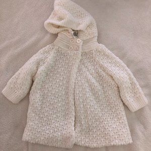 Cuddle Bear Collection Knit Hooded Sweater - 3-6M